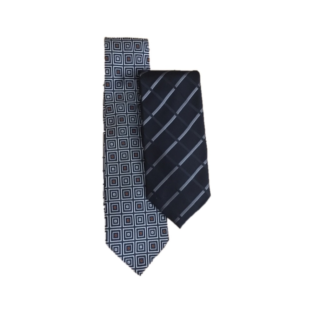 Two Giorgio Armani  Silk Neckties